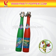 Sektflasche Party Popper Konfetti Feuerwerk